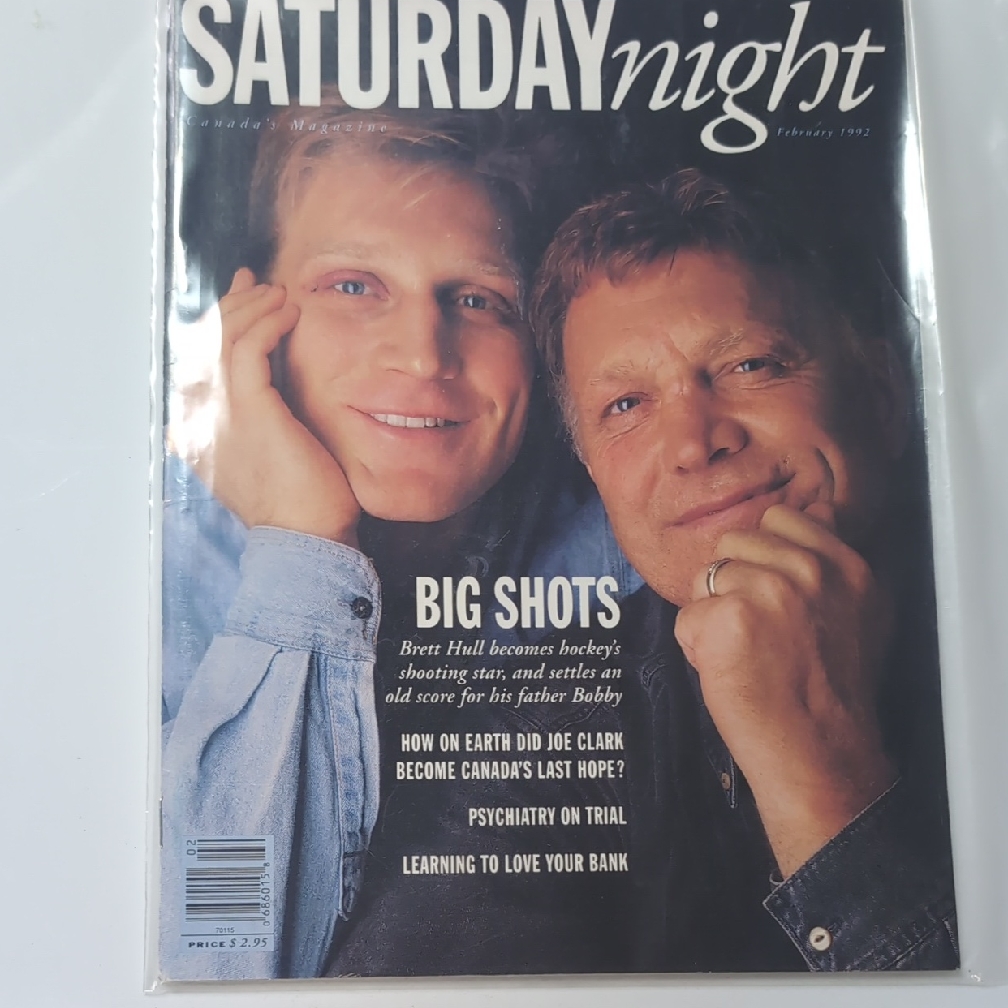 Saturday Night Magazine February 1992 Issue Saturday Night Magazine February 1992 Issue